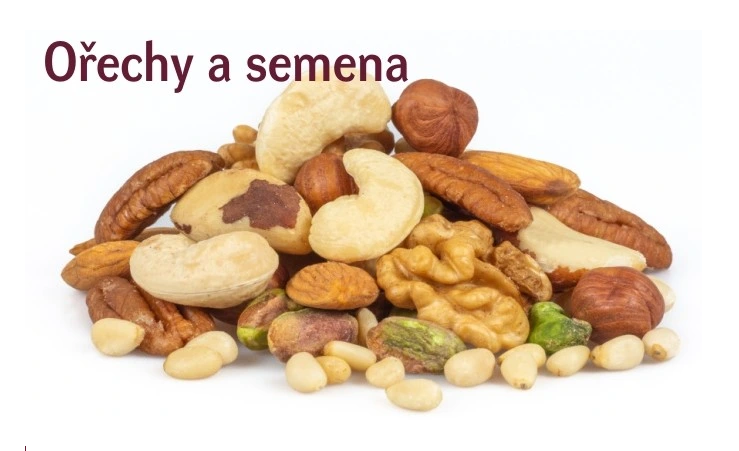 Ořechy a semena