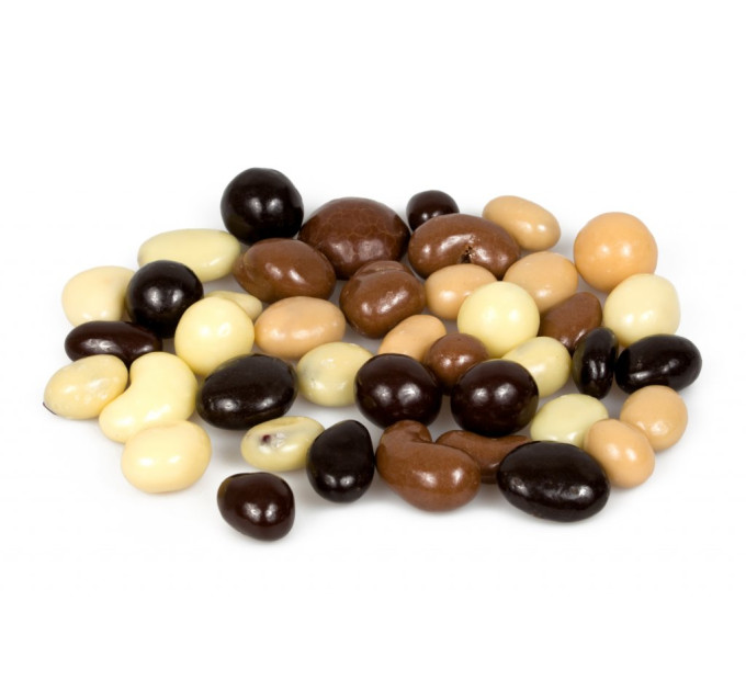 Směs ořechů a ovoce v polevách 350g