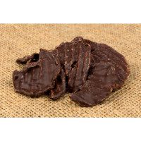 Jablkové chipsy v hořké čokoládě 100g